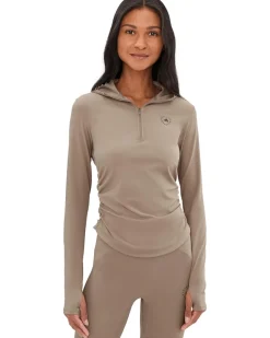 adidas by Stella McCartney By Stella Mccartney Studio Ruched Long Slee Women's