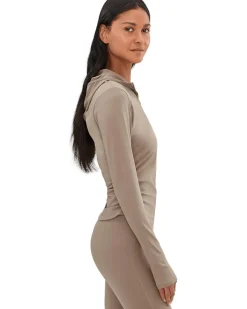 adidas by Stella McCartney By Stella Mccartney Studio Ruched Long Slee Women's