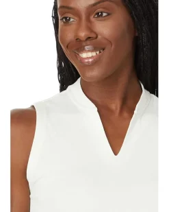 adidas Golf Ultimate365 Textured Sleeveless Polo Women's
