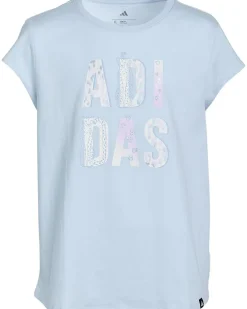 adidas Kids Cap Sleeve Tee (Big Kid)