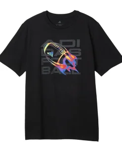 adidas Kids Flame Football Tee (Big Kid)