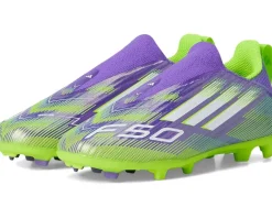 adidas Kids F50 League Laceless Firm Ground Cleats (Little Kid/Big Kid)