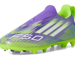 adidas Kids F50 League Laceless Firm Ground Cleats (Little Kid/Big Kid)