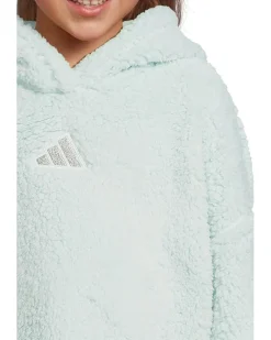 adidas Kids Hooded Sherpa Legging Set (Toddler/Little Kid)