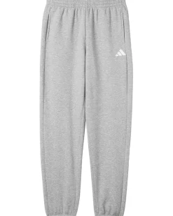 adidas Kids Minimal Logo Loose Fleece Joggers (Big Kid)
