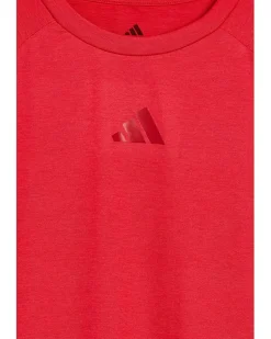 adidas Kids Raglan Poly Tee (Big Kid)