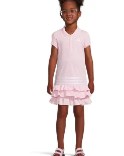 adidas Kids Ruffle Polo Dress (Toddler/Little Kid)