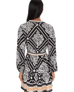 Adrianna Papell Printed Short Dress Women's