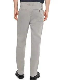 AG Jeans Archie Sueded Straight Trouser Pants Sulfur Classic Grey Men's