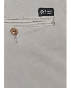 AG Jeans Archie Sueded Straight Trouser Pants Sulfur Classic Grey Men's