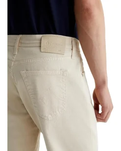 AG Jeans Everett Slim Straight Jeans in 1 Year Ivory Cream Men's