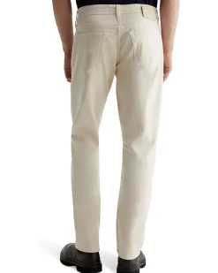 AG Jeans Everett Slim Straight Jeans in 1 Year Ivory Cream Men's