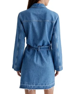 AG Jeans Luisa Long Sleeve Shirt Dress Women's