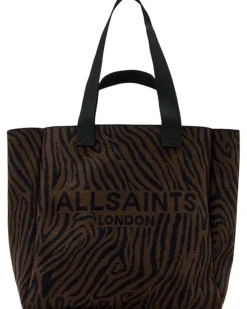 AllSaints Izzy Zebra East/West Tote
