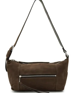 AllSaints Vega Suede Shoulder Bag