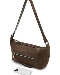 AllSaints Vega Suede Shoulder Bag