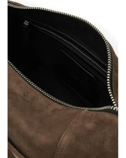 AllSaints Vega Suede Shoulder Bag
