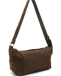 AllSaints Vega Suede Shoulder Bag