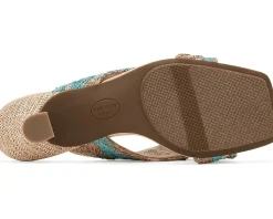 Anne Klein Knotted Heeled Sandal Women's