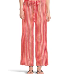 BECCA Becca's Seaside Crochet Split Leg Pants Women's