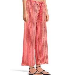 BECCA Becca's Seaside Crochet Split Leg Pants Women's