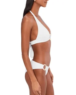 BECCA Marble Canyon Mira Ring Front Halter Top Women's