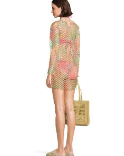 BECCA Mirage Fishnet Tunic Women's