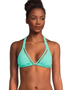 BECCA Modern Edge Rib Cheryl Triangle Top Women's