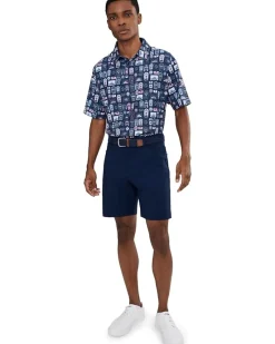 Callaway Whiskey Ace Print Polo Men's