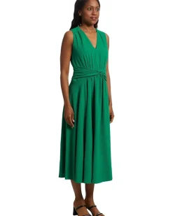 Calvin Klein Gauze Twist Front Aline Women's
