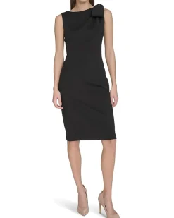 Calvin Klein Sleeveless Scuba Sheath Women's