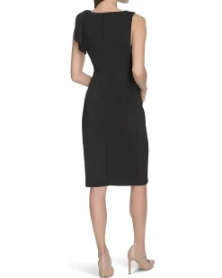 Calvin Klein Sleeveless Scuba Sheath Women's