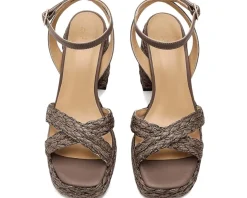 CASTANER Valeriette Raffia Sandals Women's