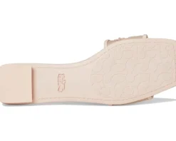 COACH Flat Sandals With Tea Rose Women's