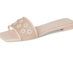 COACH Flat Sandals With Tea Rose Women's