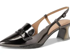 COACH Nikola Metallic Leather Hybrid Slingback Women's
