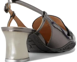 COACH Nikola Metallic Leather Hybrid Slingback Women's