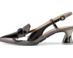 COACH Nikola Metallic Leather Hybrid Slingback Women's