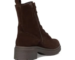 Cole Haan Cherise Lace-Up Lug Boots Women's