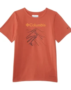 Columbia Kids Tech Trail Short Sleeve Graphic Shirt (Little Kid/Big Kid)