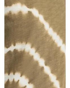 Elliott Lauren Sonar - Short Sleeve Circular Tye Dye Tee Women's