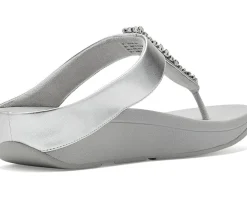 FitFlop Fino Pearls-and-crystal Toe-post Sandals Women's