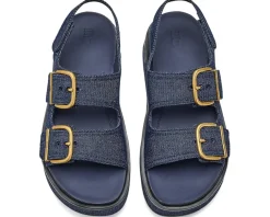FitFlop Gen FF Max Buckle Denim Back Strap Sandals Women's