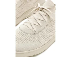 FitFlop Super-Q Crystal-Trim Knit Slip-On Laced Sneakers Women's
