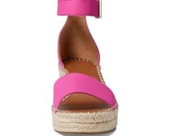 Franco Sarto Clemens Raffia Espadrille Wedge Heel Sandals Women's