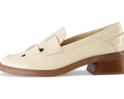 Franco Sarto Gene Cut Out Heeled Loafers Women's