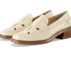 Franco Sarto Gene Cut Out Heeled Loafers Women's