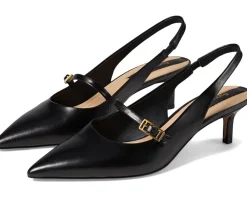 Franco Sarto Khloe Pointed Toe Slingback Kitten Heel Women's