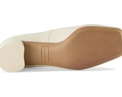 Franco Sarto Natalia Square Toe Block Heel Pumps with Bow Women's
