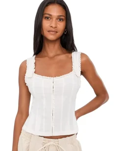 Free People Bridgette Corset Top Women's